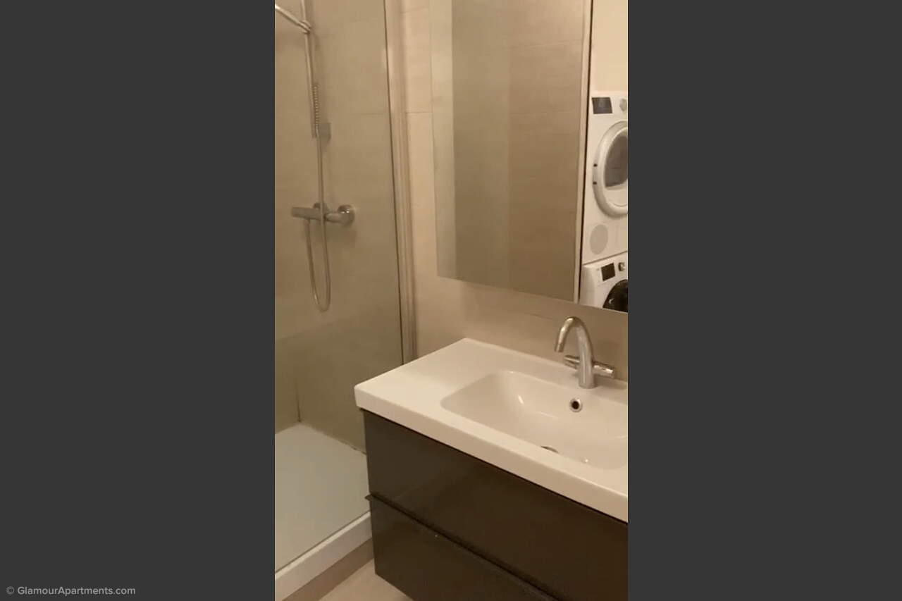 The bathroom