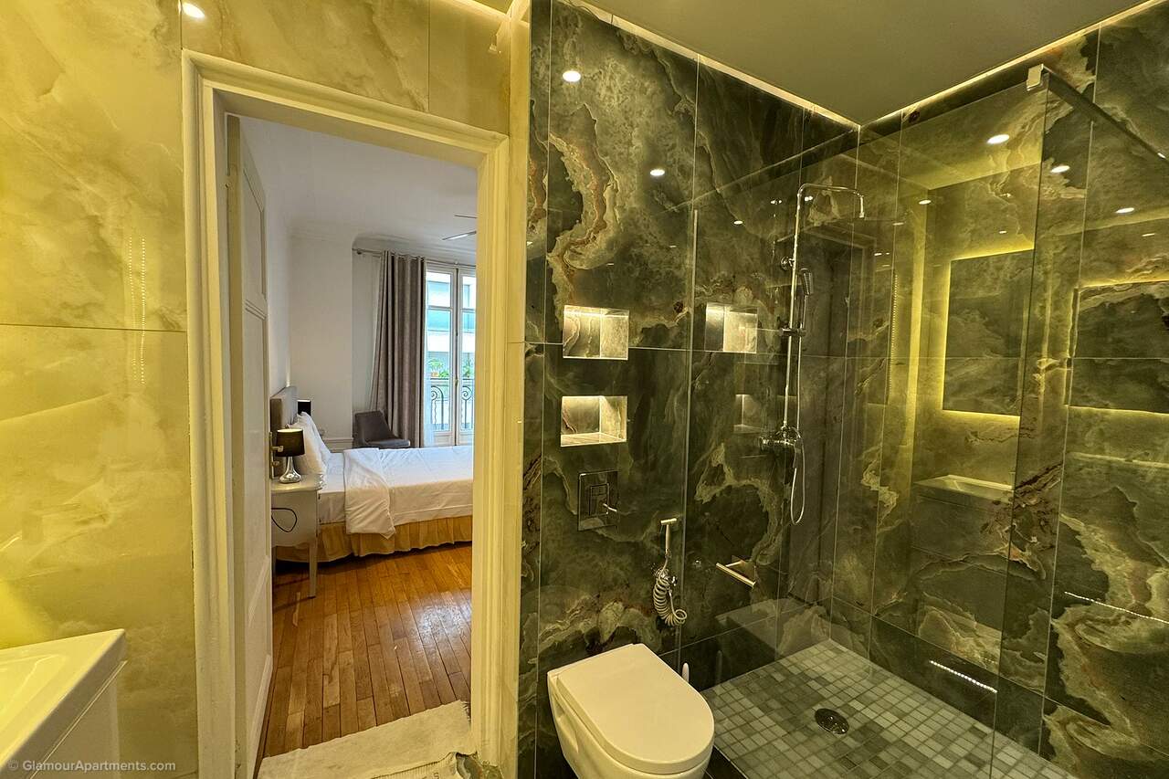 The bathroom